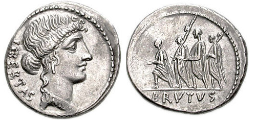 Brutus denarius